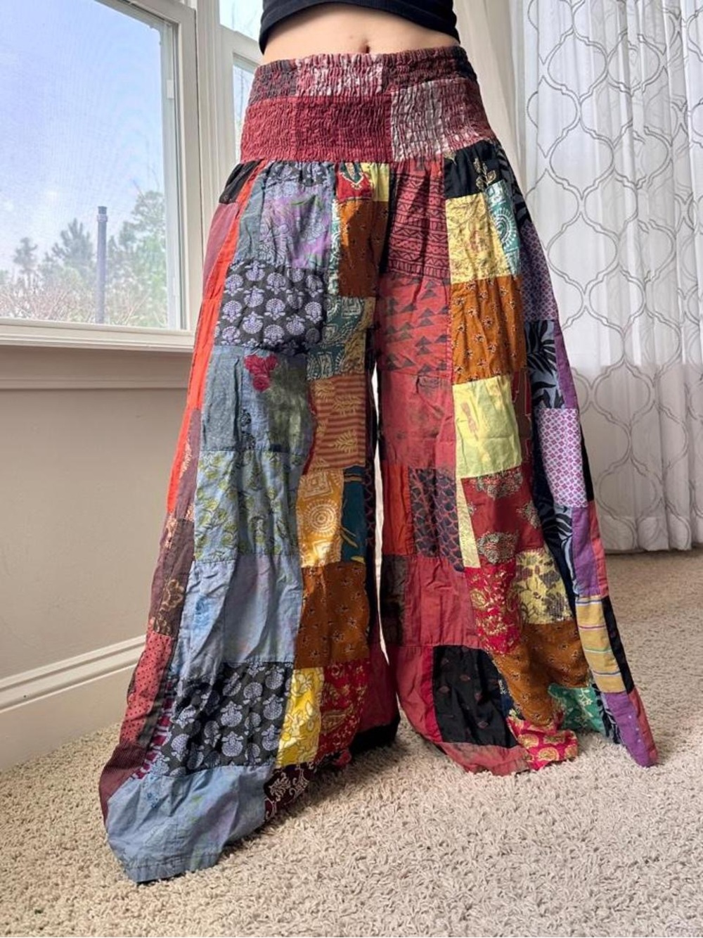 Patchwork Pants